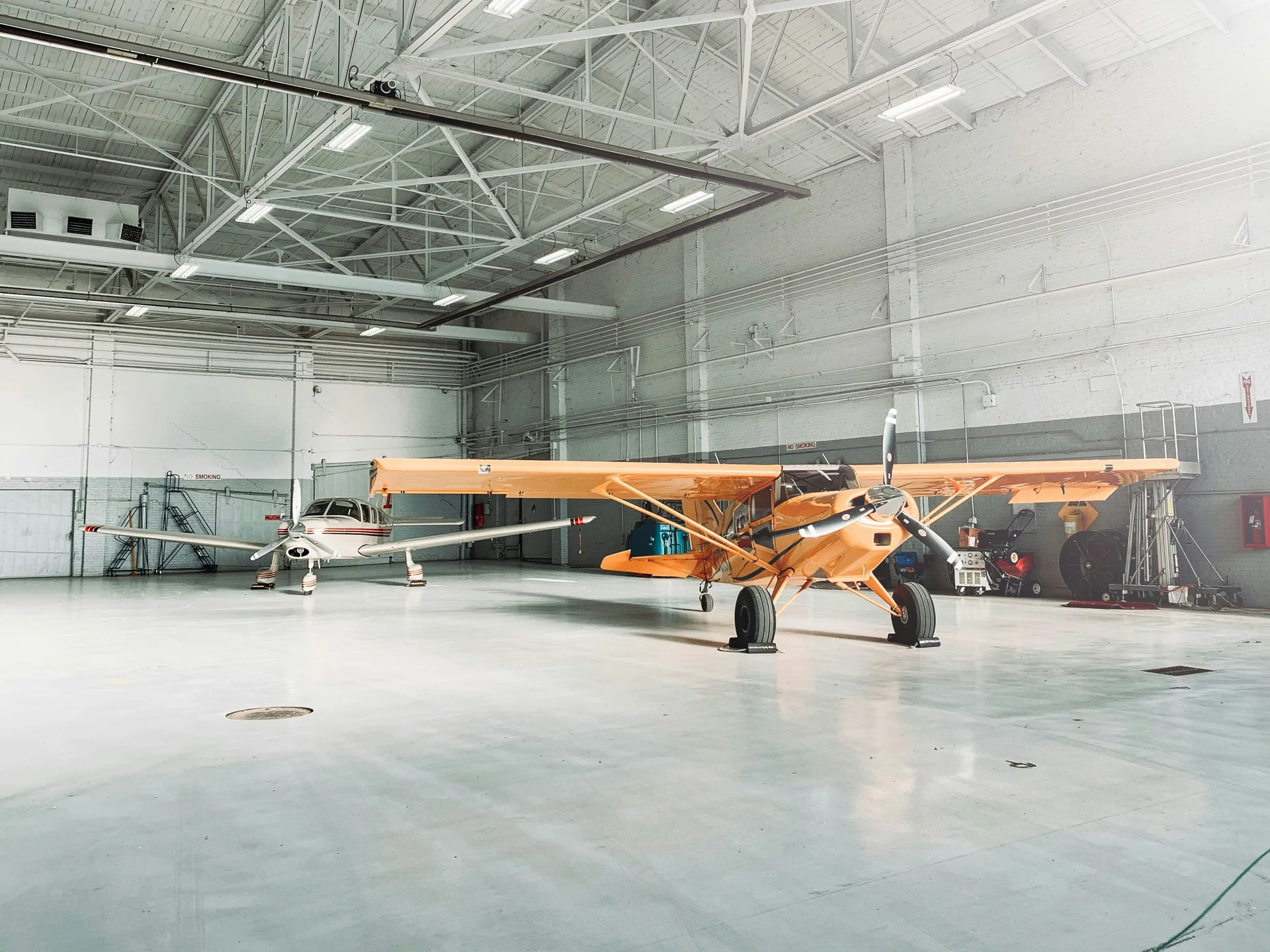 finished chemical-resistant manufacturing floor in Minneapolis