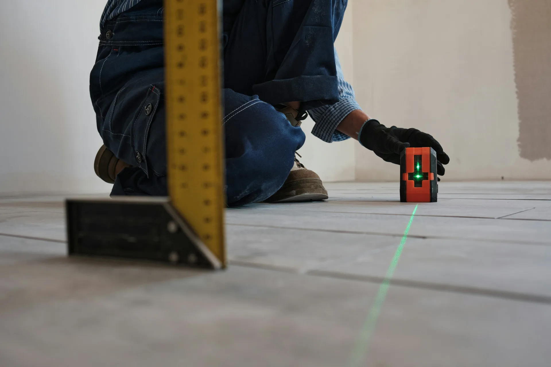 laser-screed prep before a concrete pour calculated by volume in Minneapolis