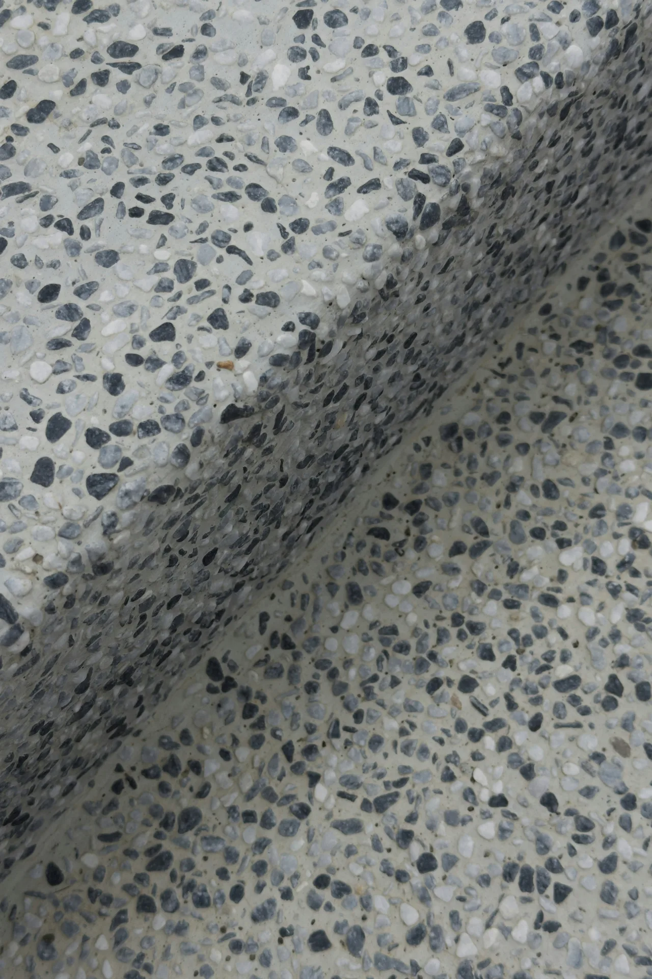 finished exposed aggregate driveway texture in Minneapolis