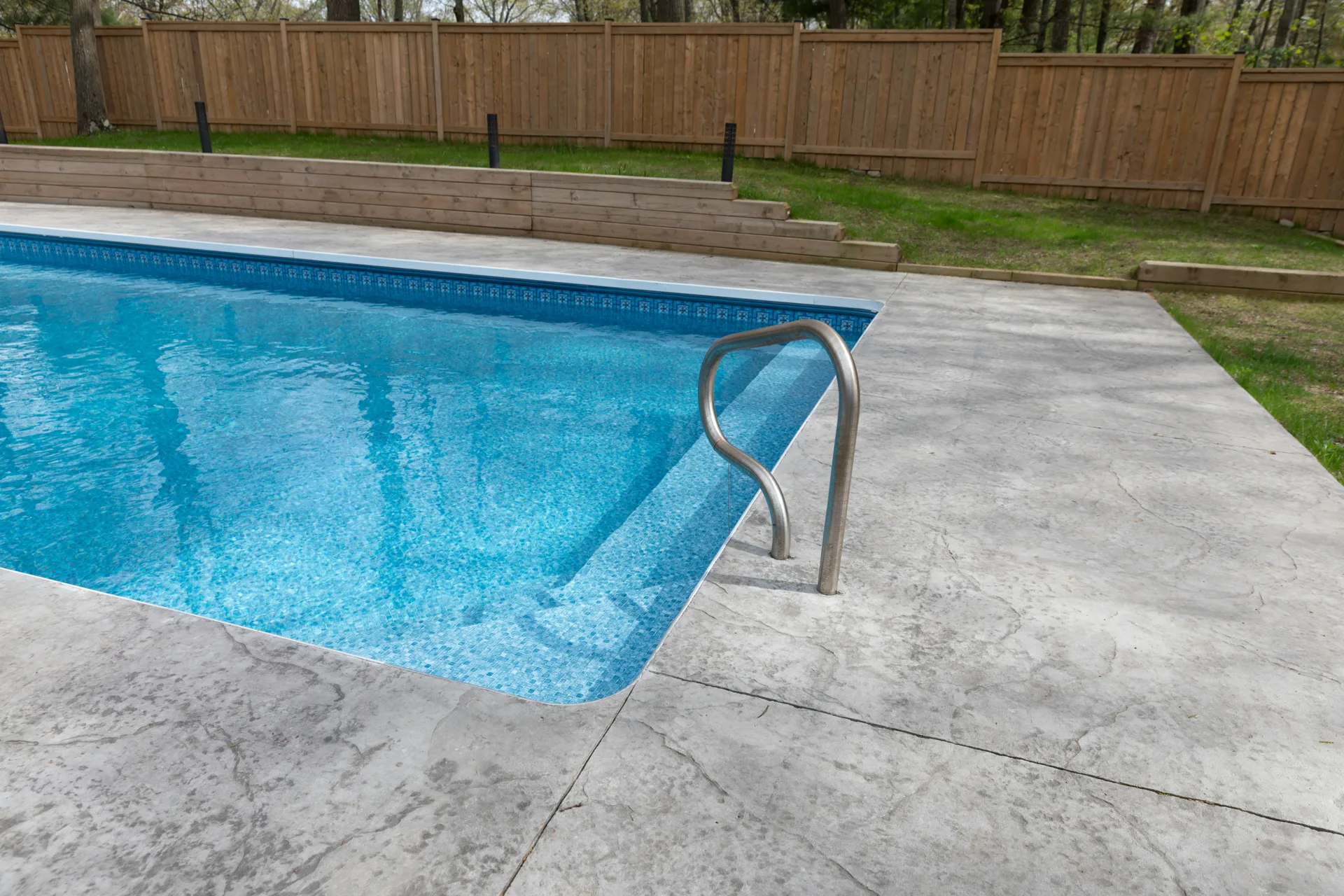 stamped concrete in a slate pattern in Minneapolis